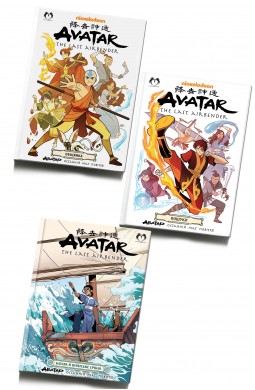 Collection of Avatar: The Last Airbender: The  Promise + The  Search + Katara and the Pirate's Silver
